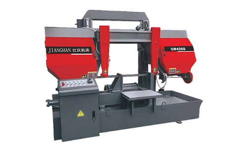 息烽龙门带锯床运行中途停止切割产生的原因是什么？